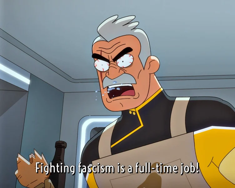 Shax is proudly Antifa.